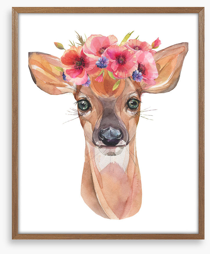 The floral fawn