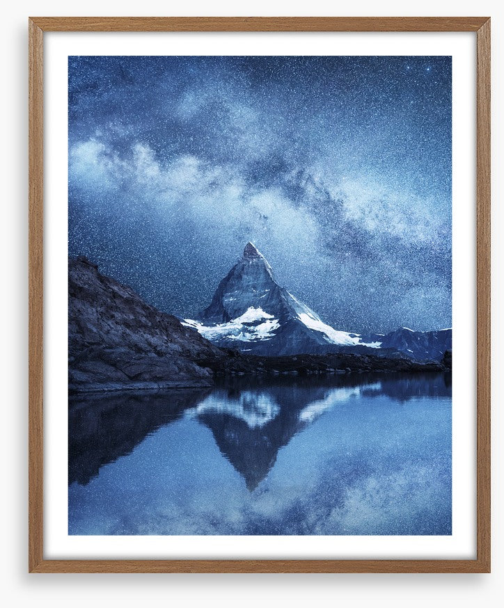 Matterhorn moonlight