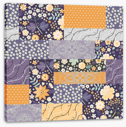 Ditsy branches patchwork
