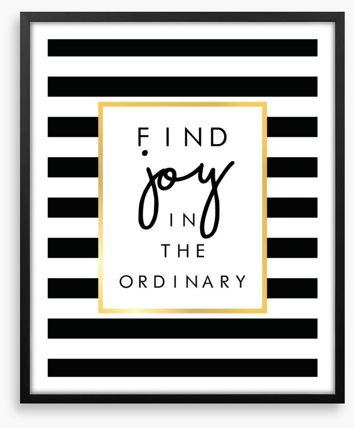 Find joy