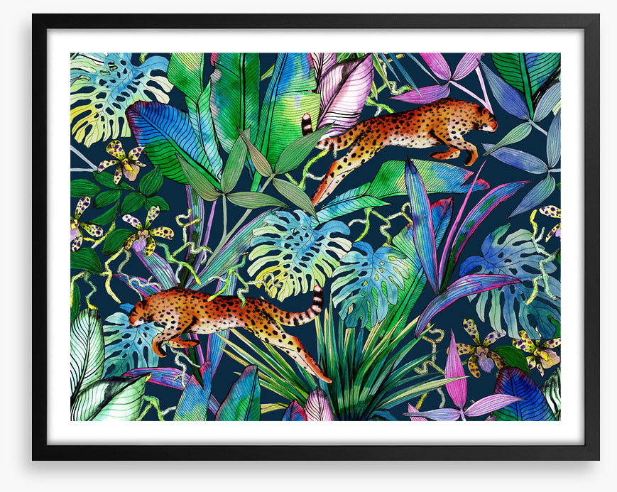 The jungle leopards