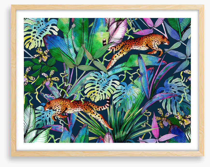 The jungle leopards