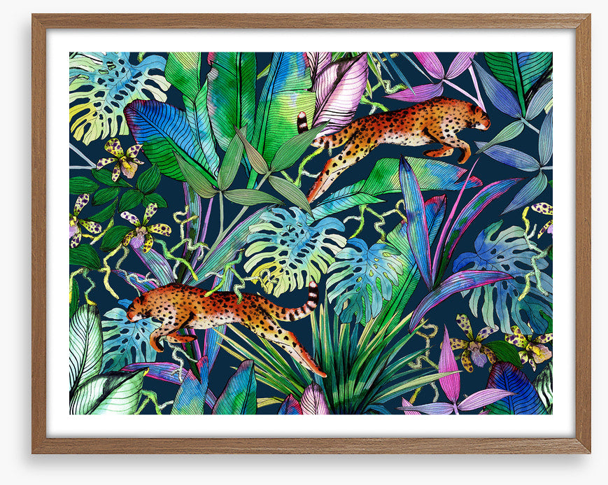 The jungle leopards