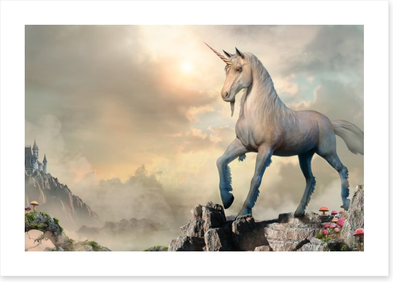 Unicorn of the clouds