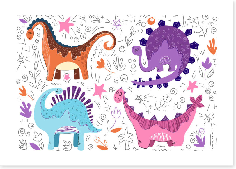 Dino doodles