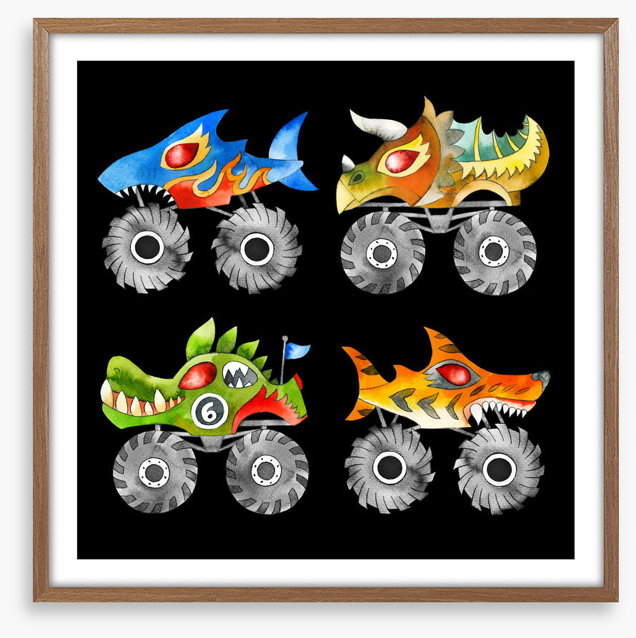 Monster cars