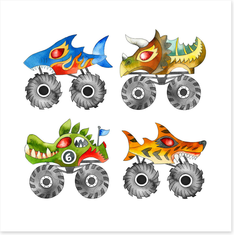 Monster trucks
