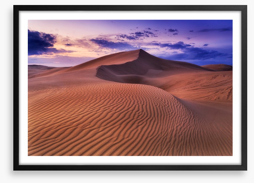 Dunes at dusk