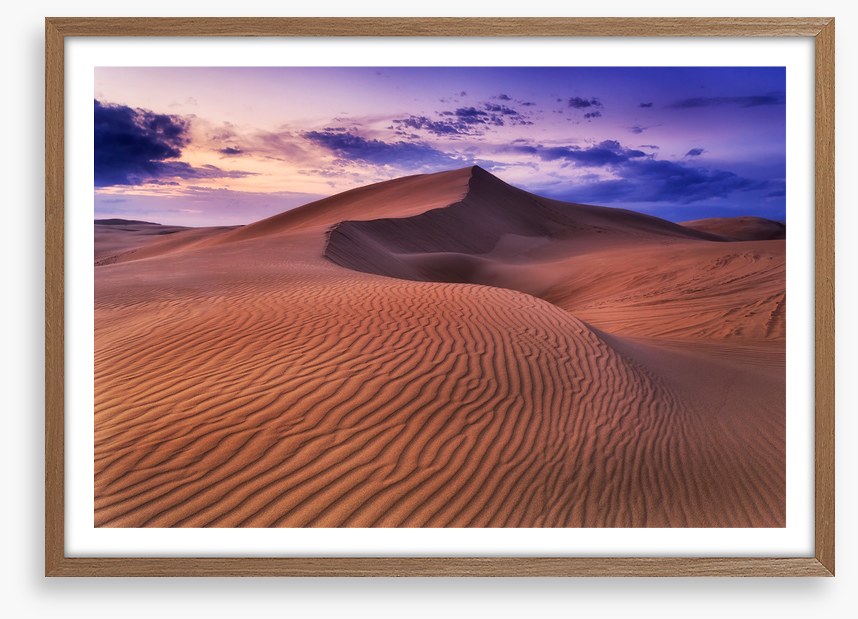 Dunes at dusk