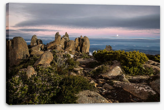 Mount Wellington moon