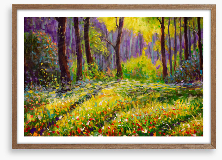 Grass in the glade