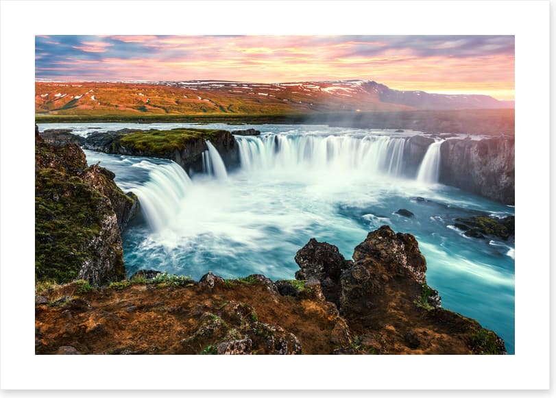Godafoss sunrise