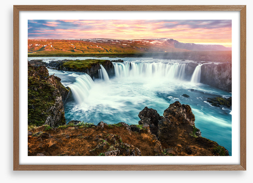 Godafoss sunrise