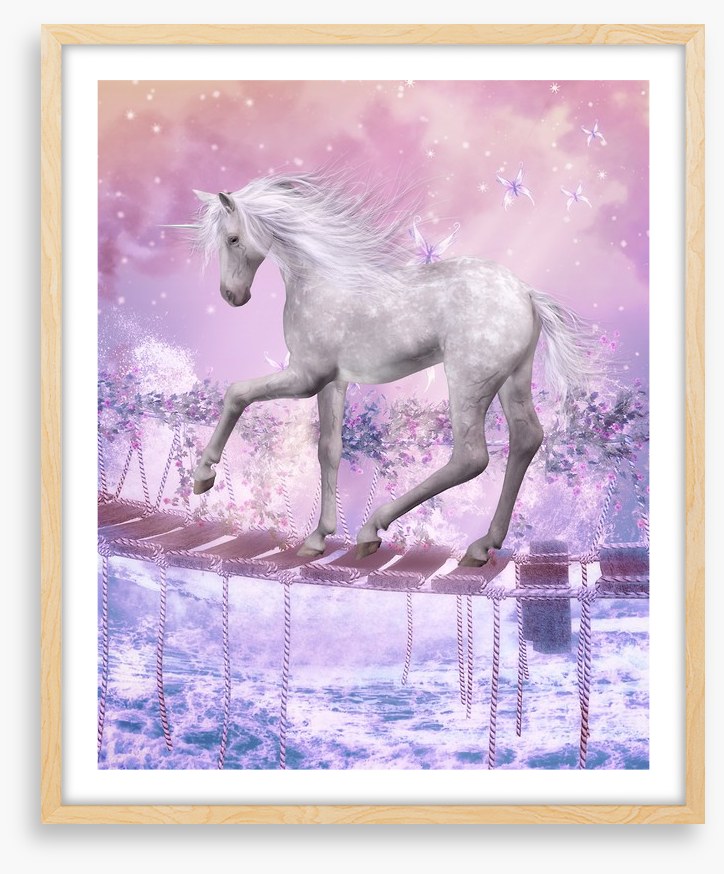 Unicorn on the bridge
