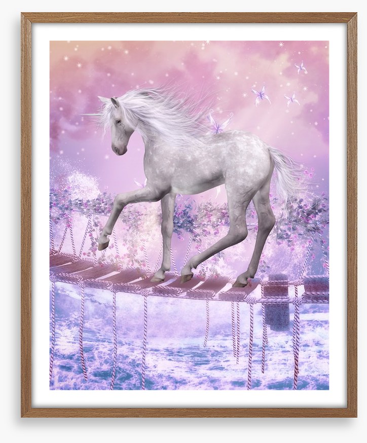 Unicorn on the bridge