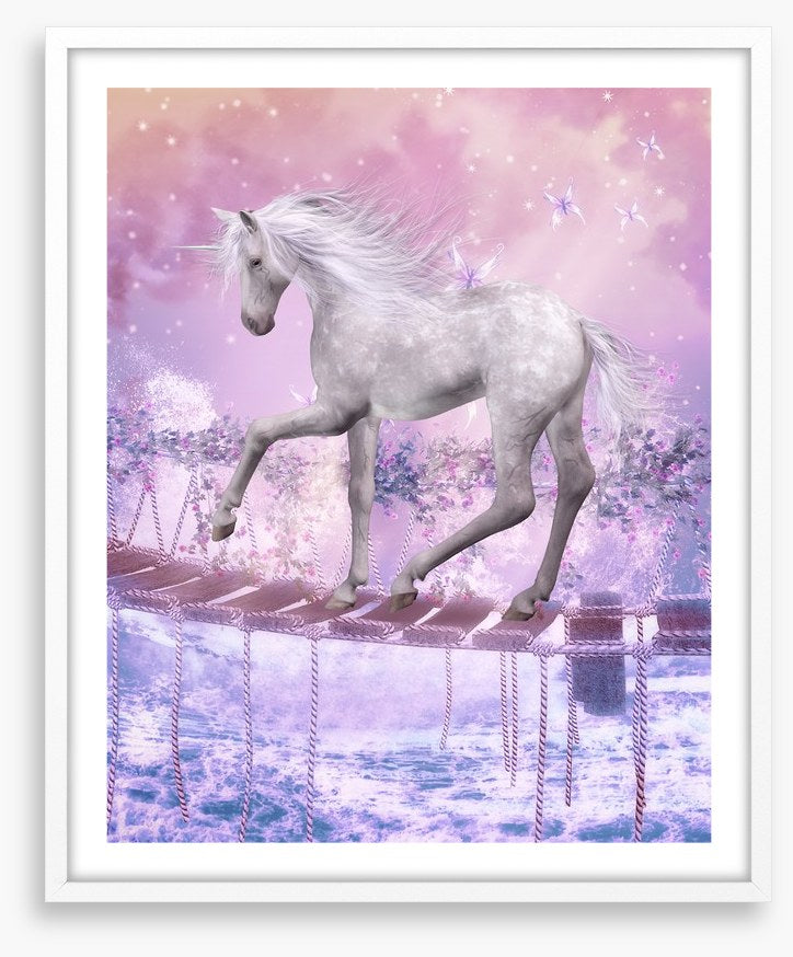 Unicorn on the bridge