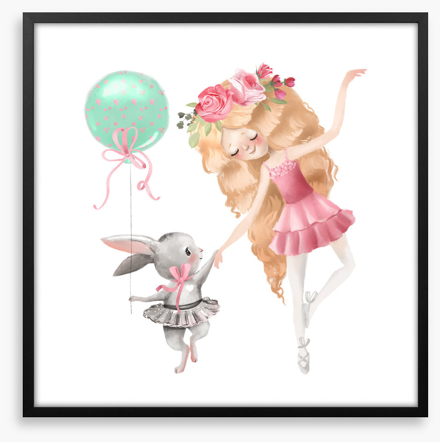 Rosy bunny dance