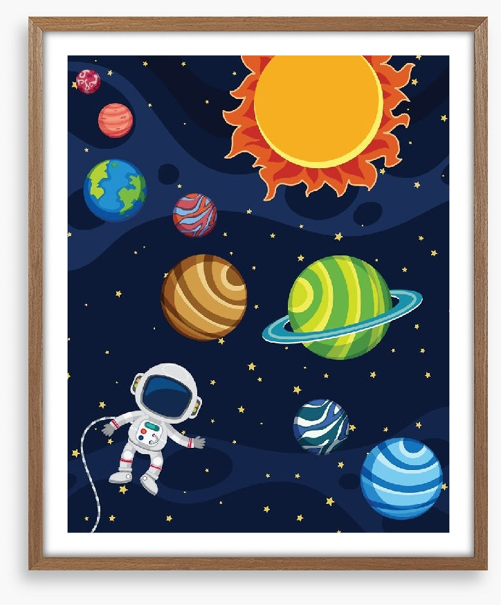 Solar system selfie