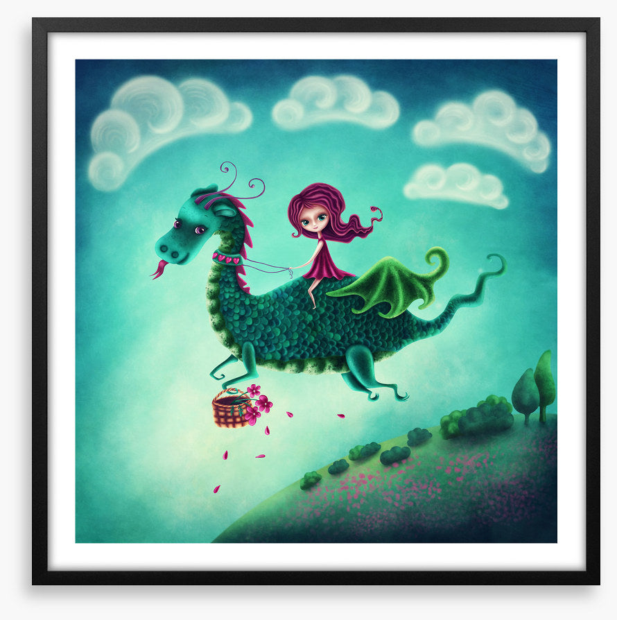 Flower dragon ride