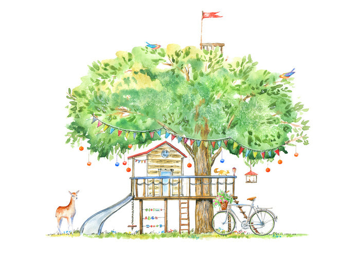 The treehouse cubby