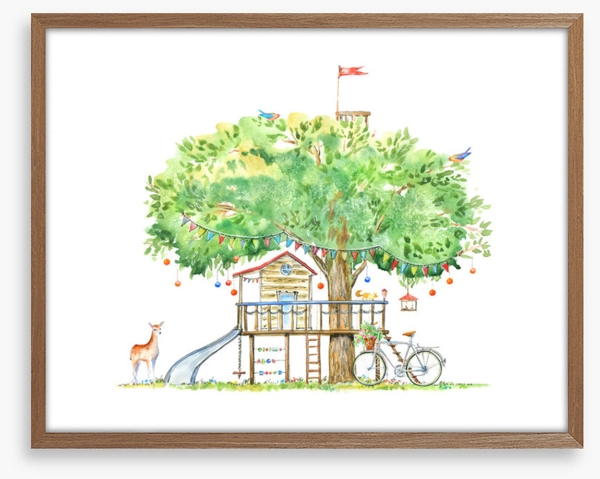 The treehouse cubby