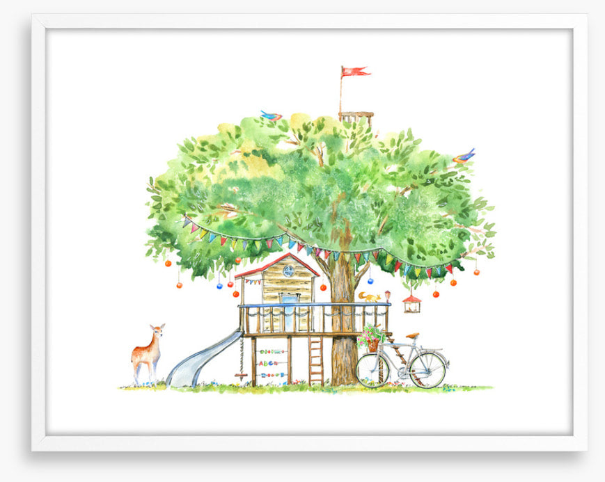 The treehouse cubby