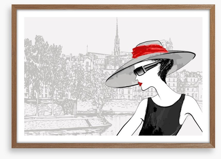 Waiting by La Seine