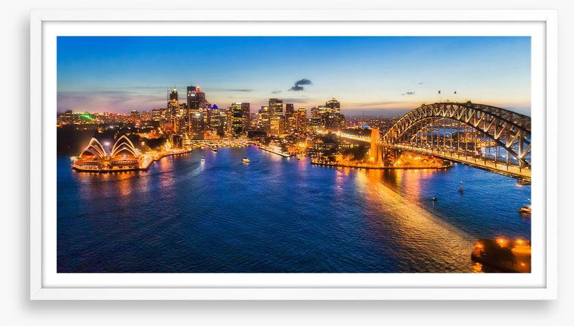 Circular Quay aglow