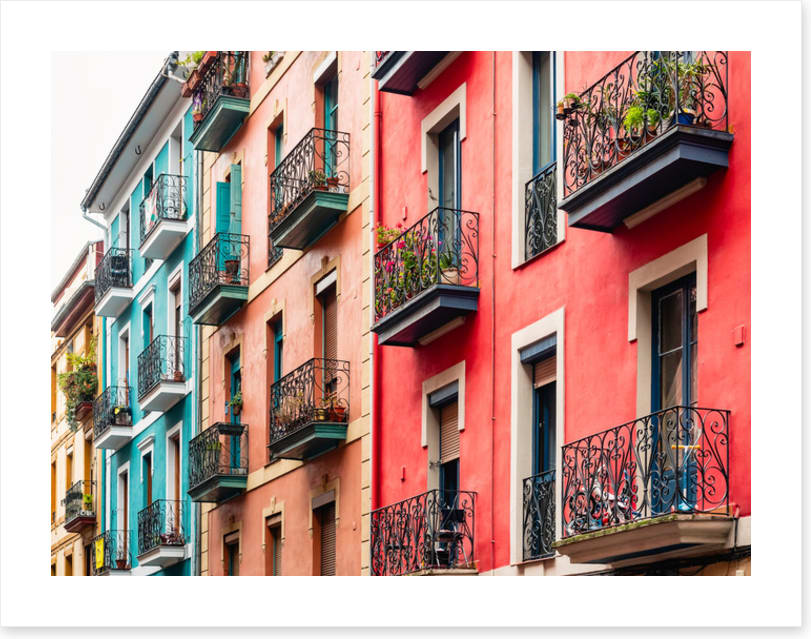 Balconies of Bilbao