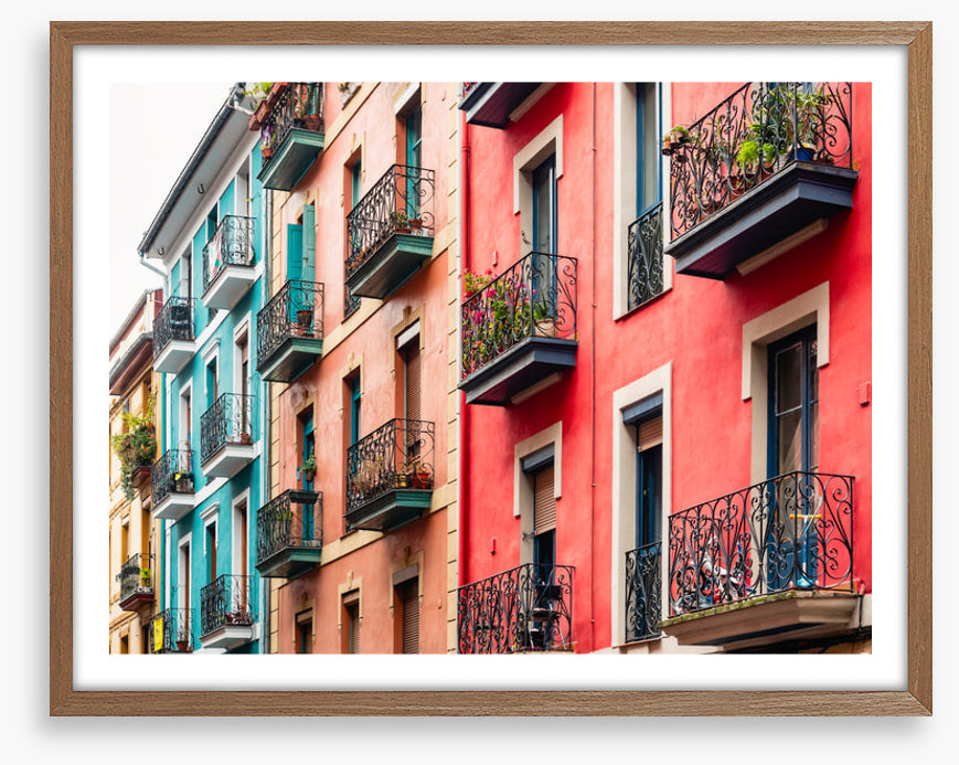 Balconies of Bilbao