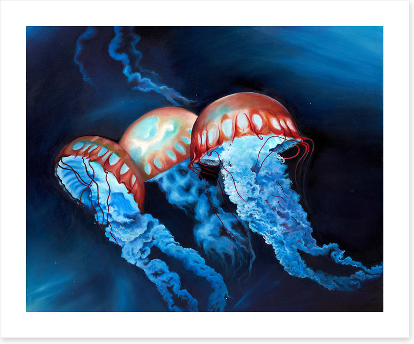 Deep sea jellyfish