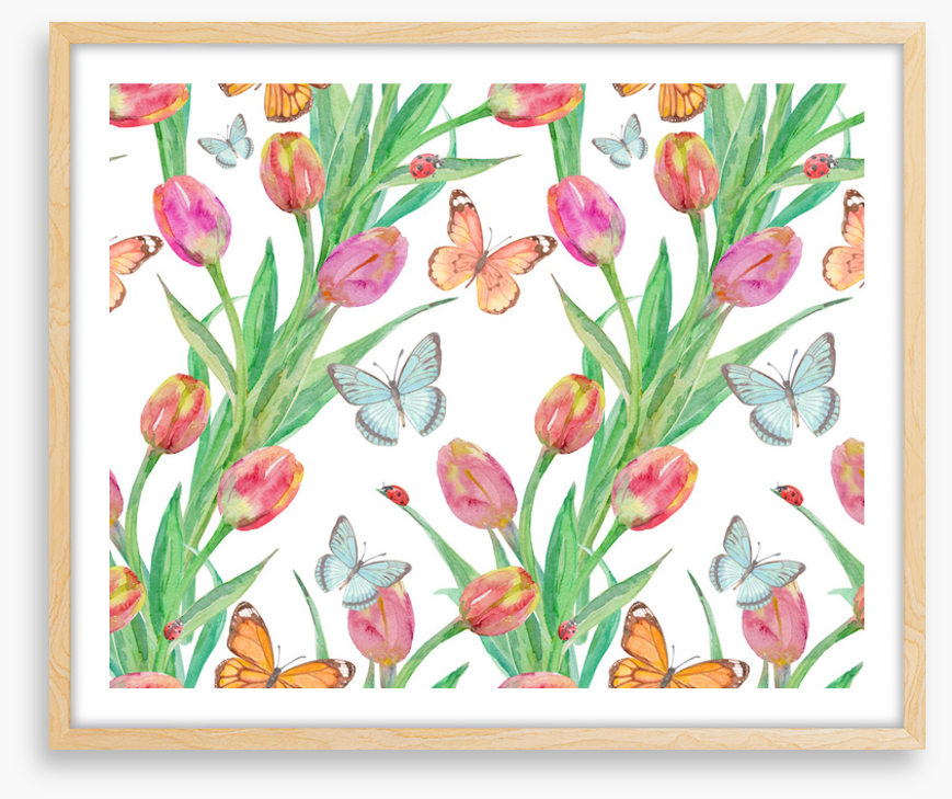 Butterfly tulips