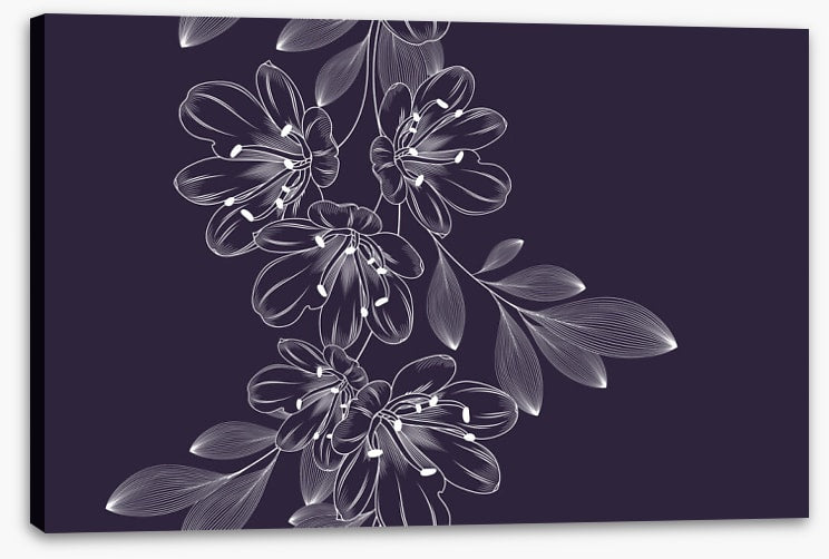 Lily flower flourish
