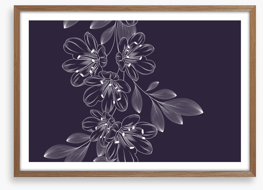 Lily flower flourish