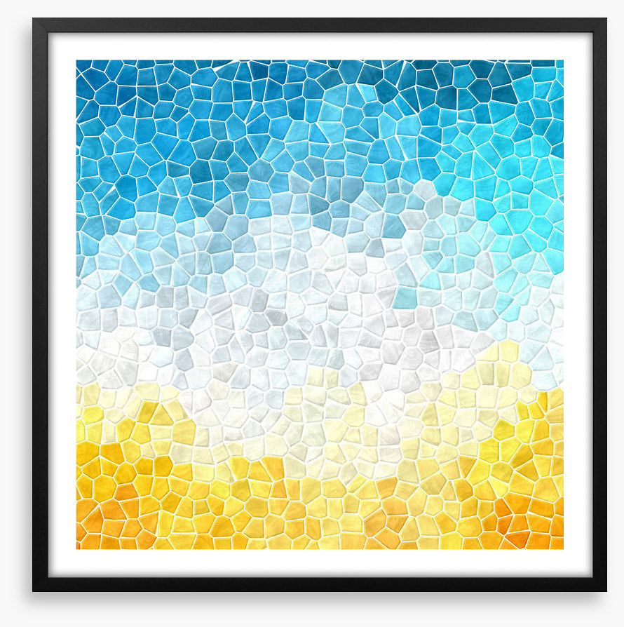 Beach day mosaic
