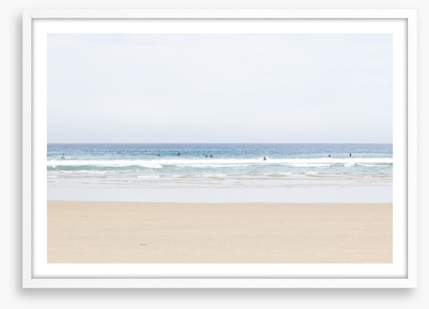 Waiting for the wave