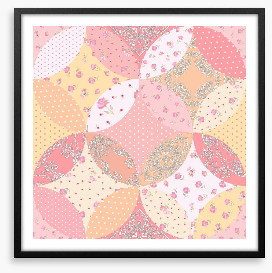 Pretty pastel patchwork