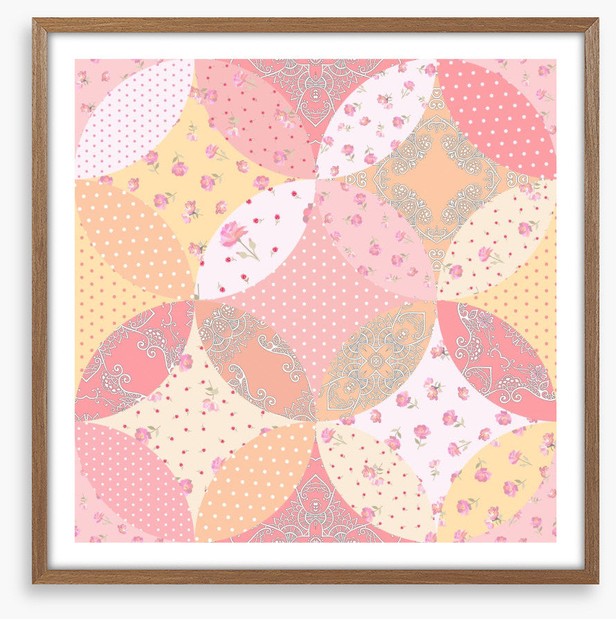 Pretty pastel patchwork