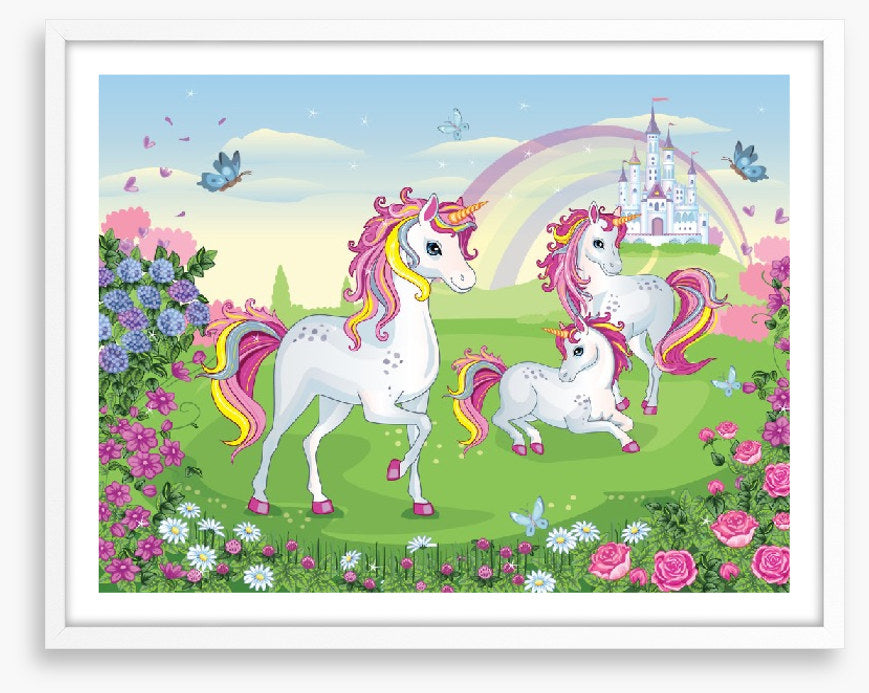 White castle unicorns