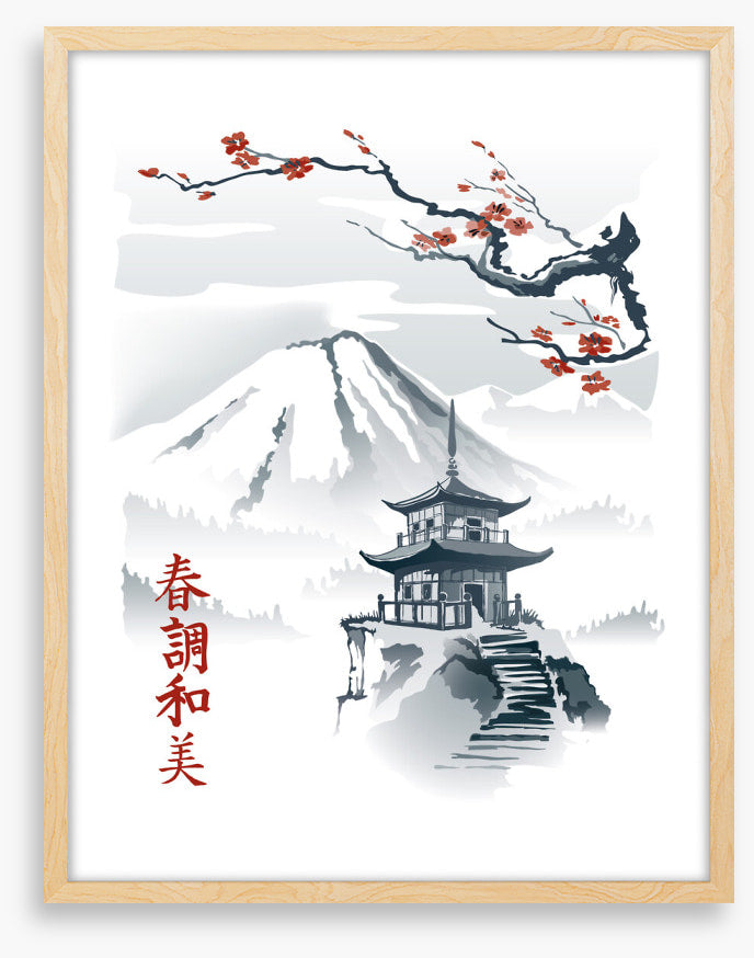 The mountain pagoda