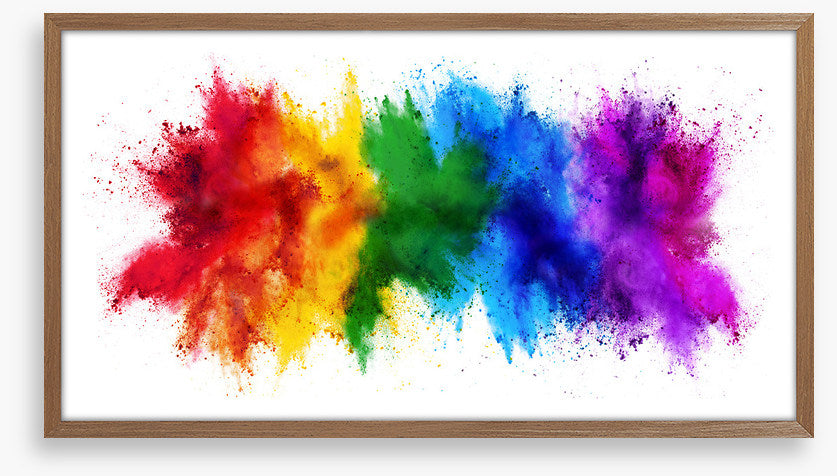 Holi rainbow