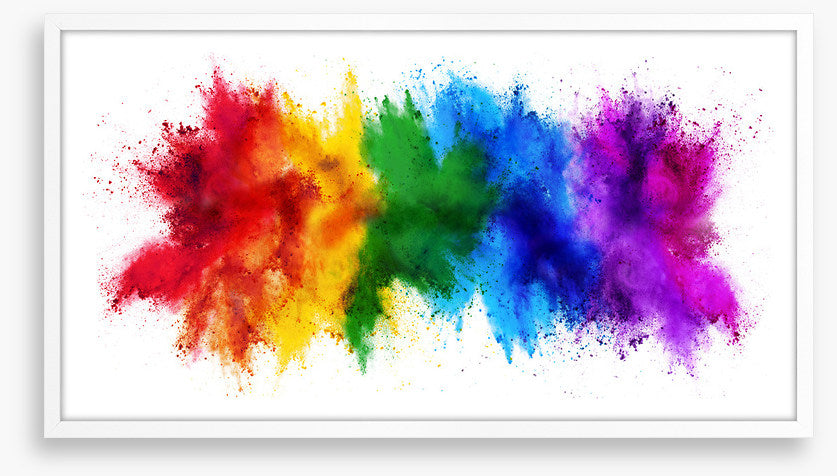 Holi rainbow