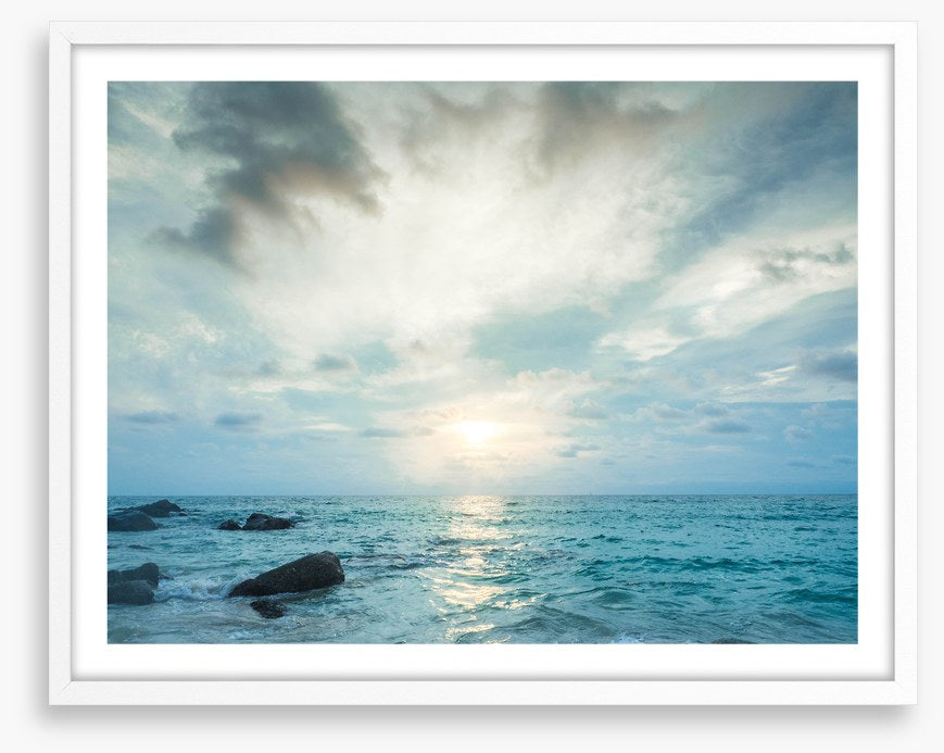 Over the ocean