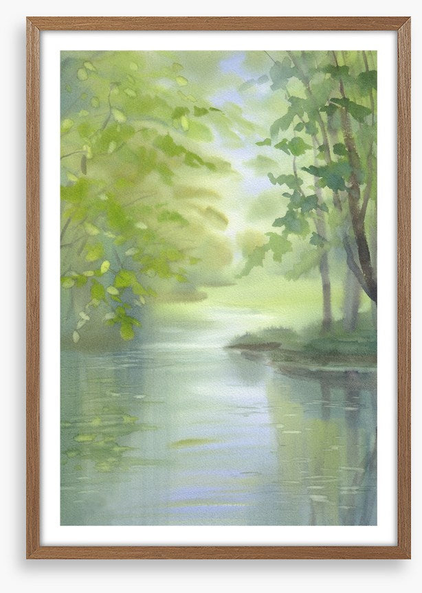 Spring river greens