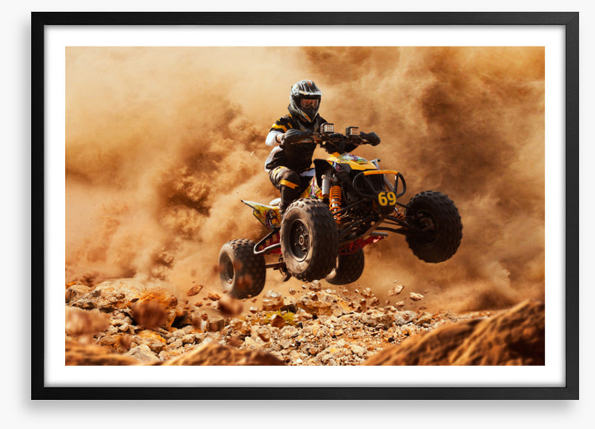 Four wheel flying