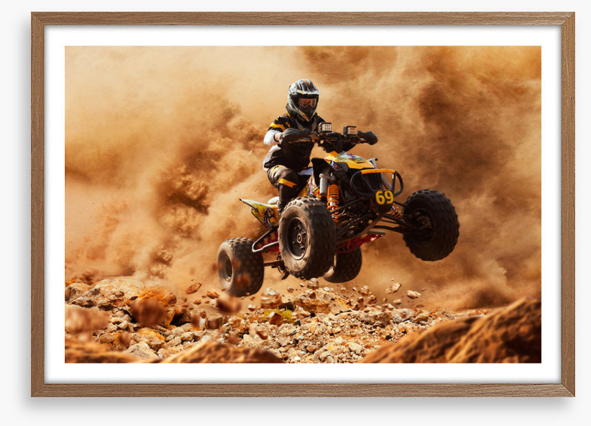 Four wheel flying