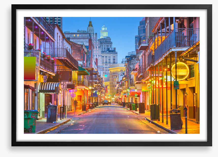 Bourbon Street dusk