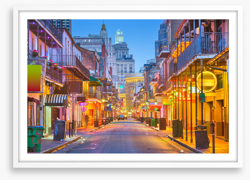 Bourbon Street dusk
