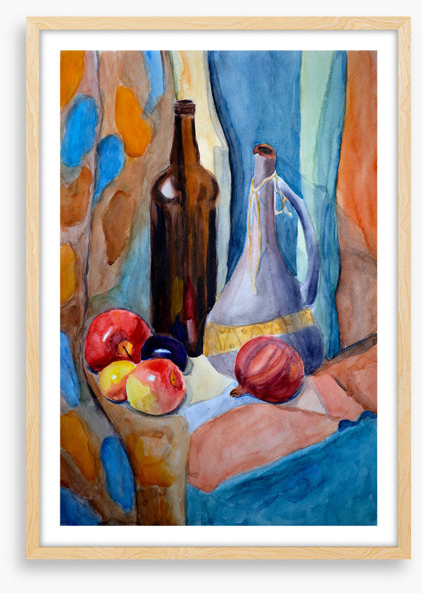 One brown bottle