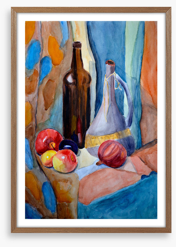 One brown bottle